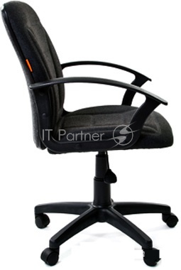 Кресло Chairman 627 чёрное (ткань С-3, пластик, газпатрон 3 кл, ролики)