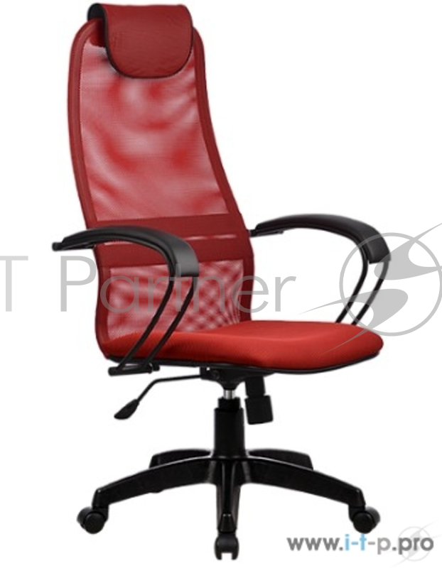 Кресло BP-8 PL № 22 сетка, красный