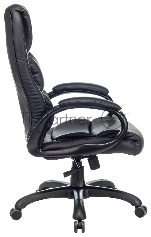 Кресло руководителя Бюрократ CH-S840N/BLACK черный искусственная кожа (пластик серебро)