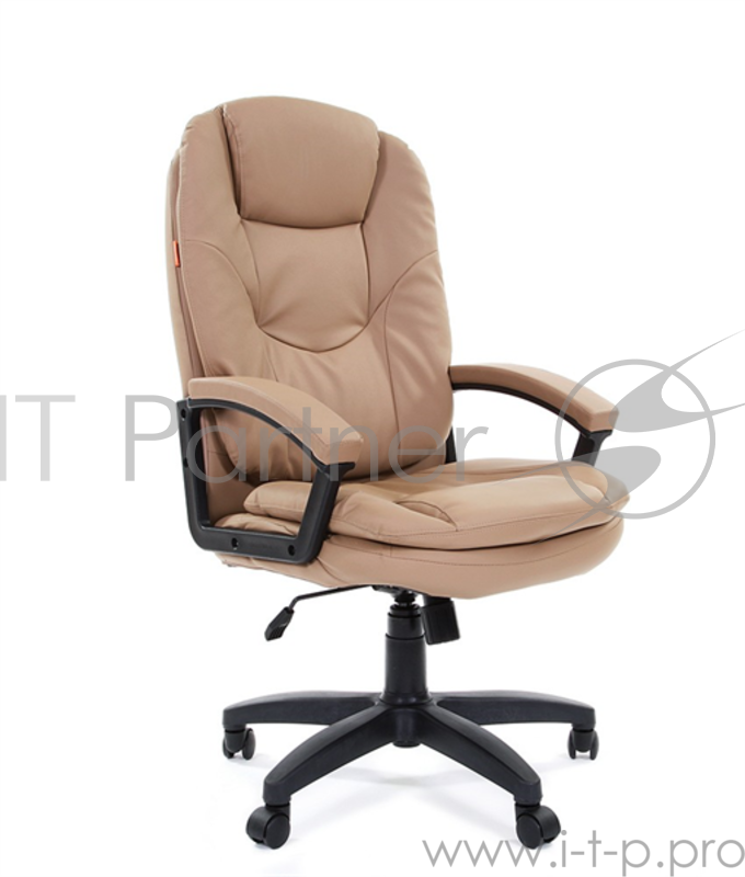Офисное кресло Chairman 668 LT Россия чер.пласт экопремиум бежевый