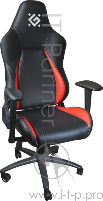 Игровое кресло Defender Commander CT-376 Красный класс 4, 60mm, макс 150кг