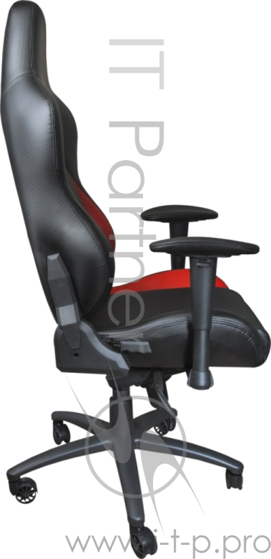 Игровое кресло Defender Commander CT-376 Красный класс 4, 60mm, макс 150кг