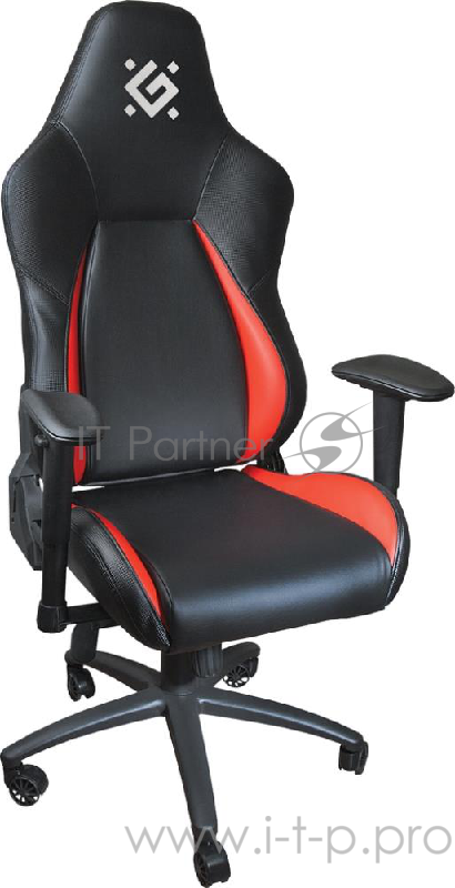 Игровое кресло Defender Commander CT-376 Красный класс 4, 60mm, макс 150кг