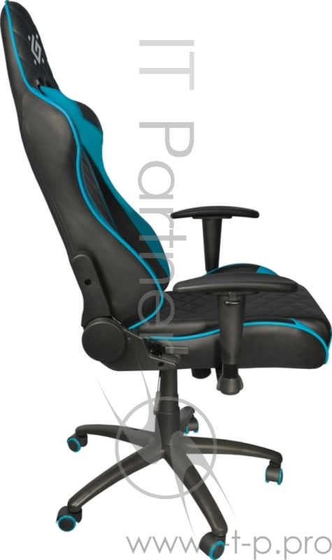 Игровое кресло Defender Dominator CM-362 Голубой класс 4, 50мм, макс 150кг.