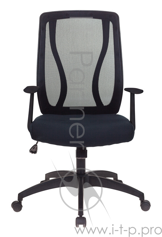 Кресло Бюрократ MC-411T/26-28 черный TW-01 сиденье черный 26-28 сетка/ткань
