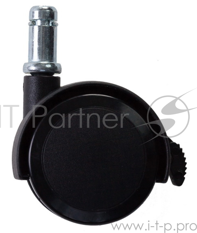 Набор колес Бюрократ BlockCastorSet3850/PU черный для паркета/ламината 11мм