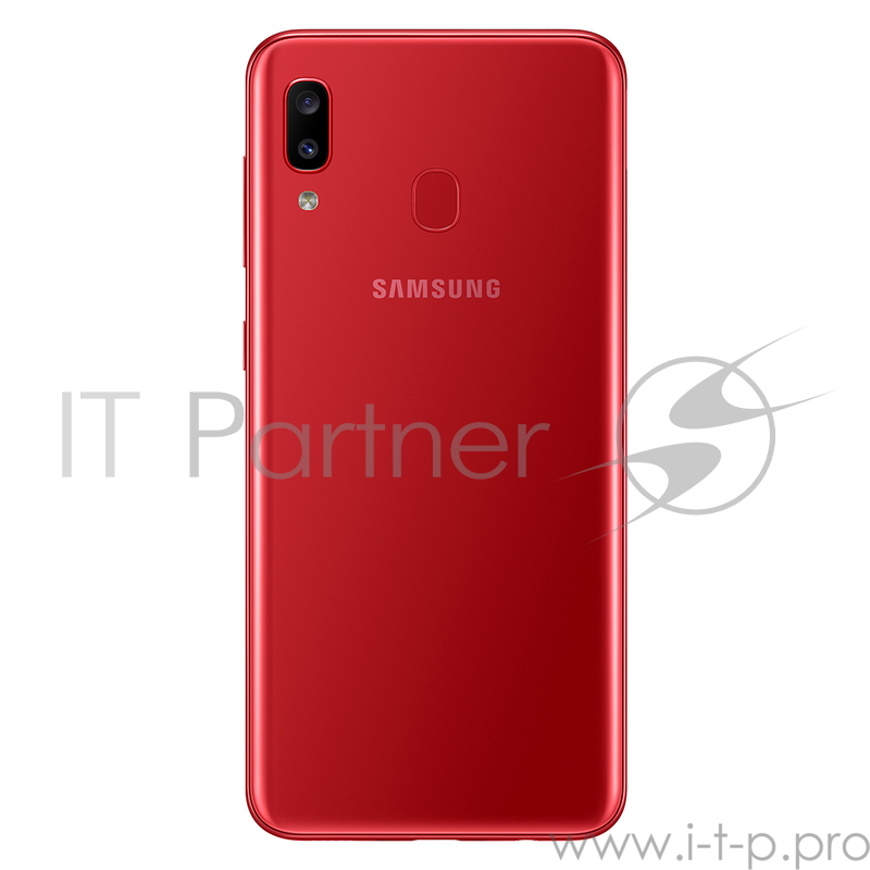 Смартфон Samsung Galaxy A20 (2019) SM-A205FZRVSER красный