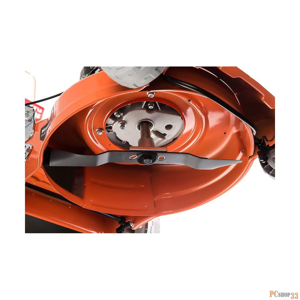 Газонокосилка Hammer Flex KMT100B Газонокосилка бензо 501168 { 98см3 шир.40см выс.25-65мм травос.45л мульч. }