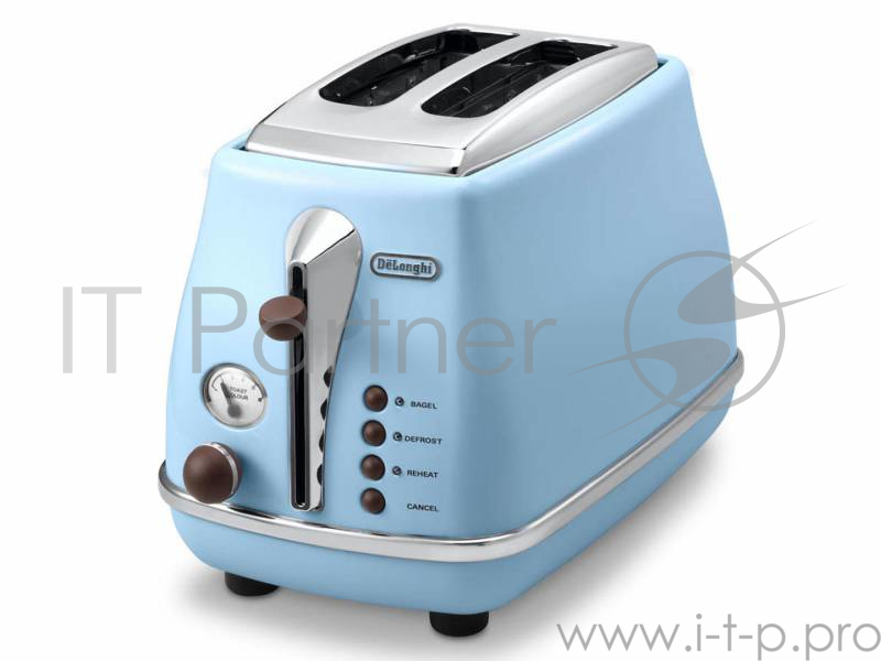 Тостер Delonghi CTOV2103 900Вт голубой