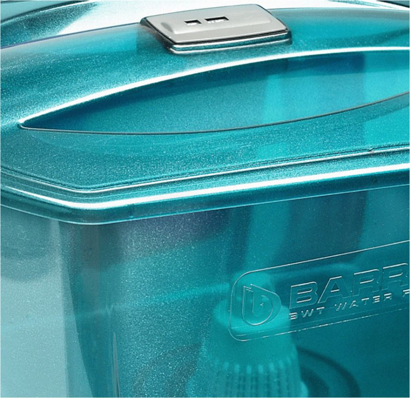 Кувшин Барьер Гранд Нео жемчужный/бирюзовый 4.2л.