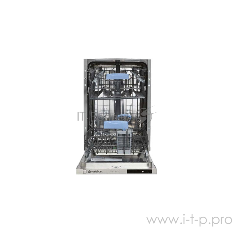 Встраиваемые посудомоечные машины Vestfrost 81,5x44,8x54,8 см, 10 комплектов, 8 программ, 1/2 загрузка, таймер