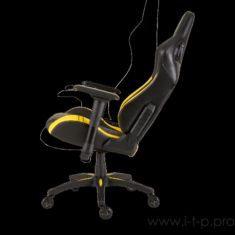 Игровое кресло Corsair Gaming™ T1 Race 2018 Gaming Chair Black/Yellow