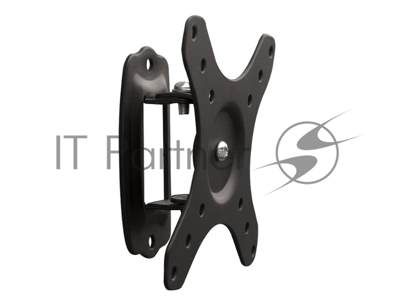 Кронштейн для телевизора Kromax GALACTIC-1 черный 15-32 макс.20кг настенный поворот и наклон