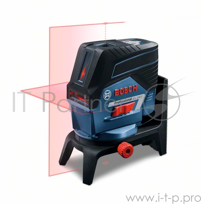 Уровень BOSCH GCL 2-50C+RM2+AA1+BT150 (0.601.066.G00) горизонтальная и вертикальная линии 2точки от