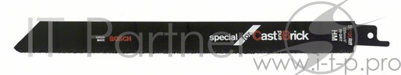 Полотно для сабельной пилы BOSCH S 1130 RIFF (2.608.650.969) чугун/кирпич/стеклопластик, 225мм, HM,