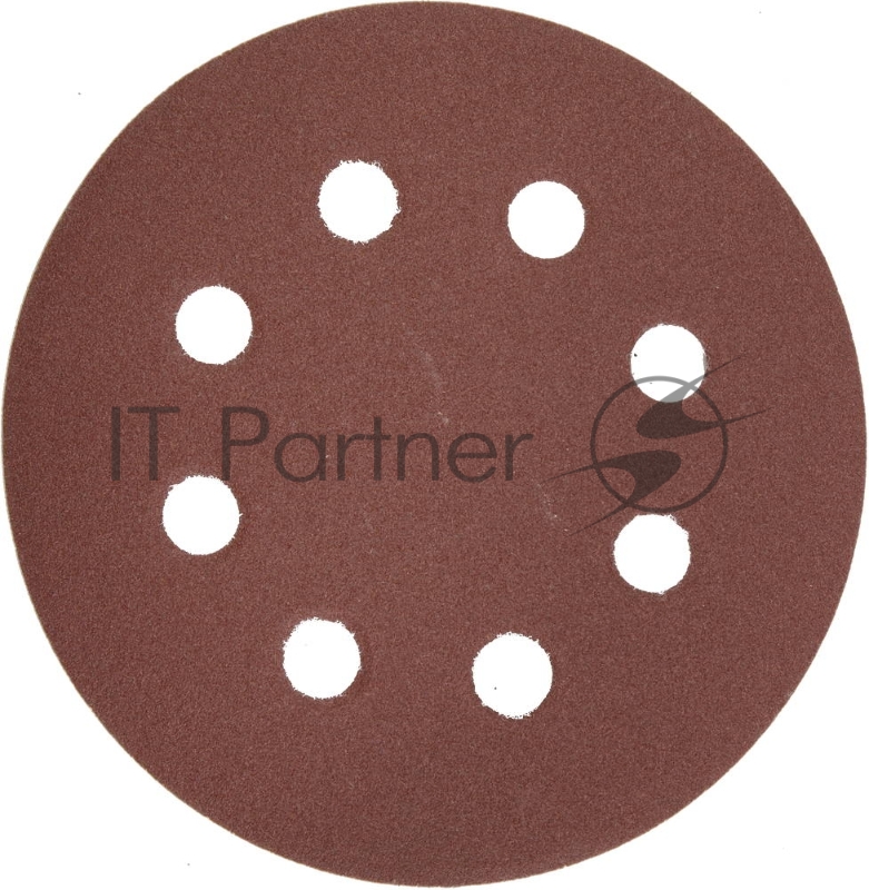 Круг шлифовальный ЗУБР 35562-125-320 МАСТЕР велкро 8отверстий P320 125мм 5шт.