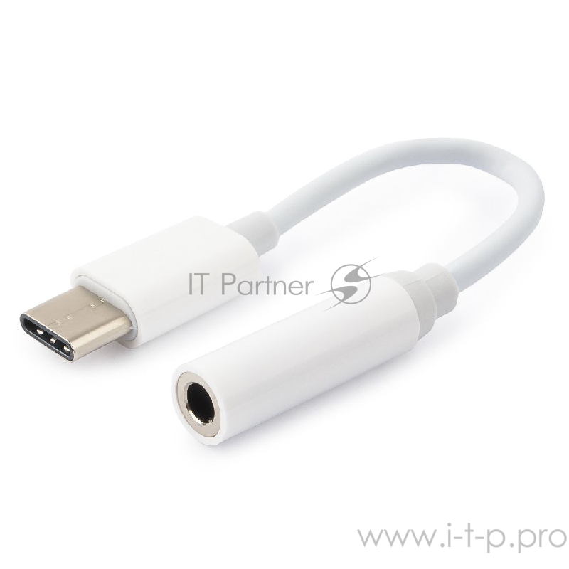 Переходник Cablexpert Переходник USB, USB Type-C/Jack3.5F, блистер (CCA-UC3.5F-01-W)