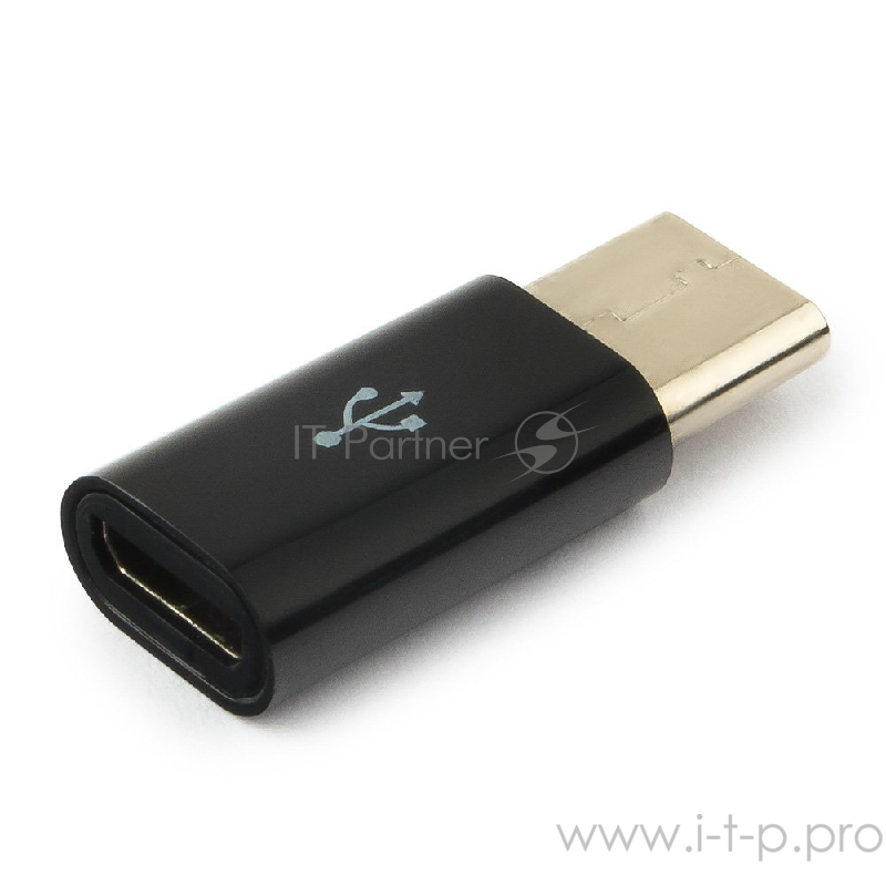 Переходник Cablexpert Переходник USB, USB Type-C/USB MicroB (F), пакет (A-USB2-CMmF-01)