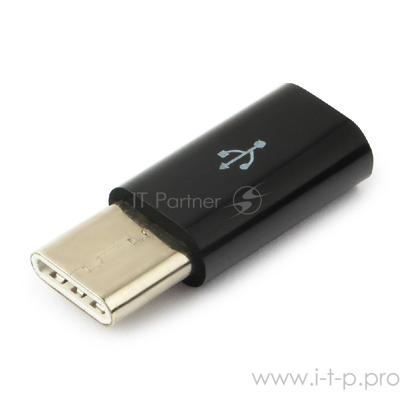 Переходник Cablexpert Переходник USB, USB Type-C/USB MicroB (F), пакет (A-USB2-CMmF-01)