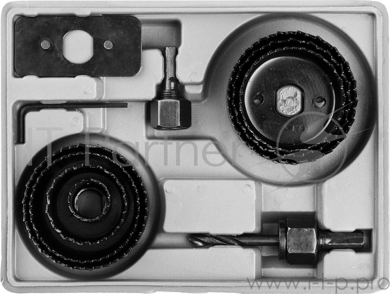 Набор коронок STAYER MASTER 29600-H7 по дереву d22/41/54/57/60/64/67мм 7шт.