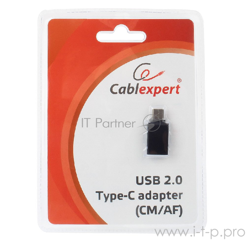 Переходник Cablexpert Переходник USB, USB Type-C/USB 2.0F, блистер (A-USB2-CMAF-01)