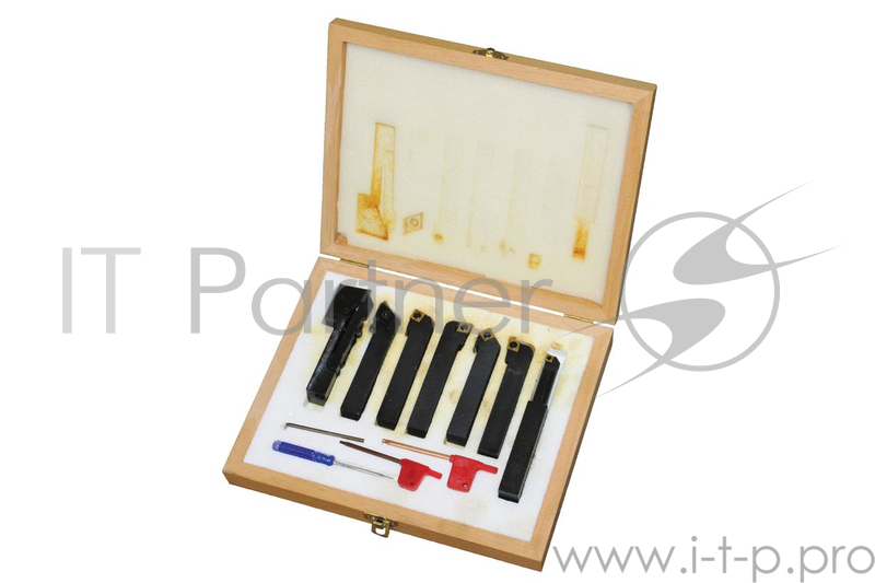 Набор резцов JET 59500020 набор из 7 резцов 16x16мм с мех.креплением твердосплавных пластин