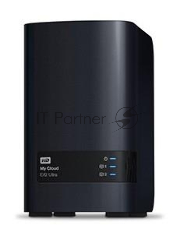 Дисковый массив Western Digital WDBSHB0080JCH-EEUE My Cloud EX2 Ultra 4Tb Сетевое хранилище 2xHDD 3,5