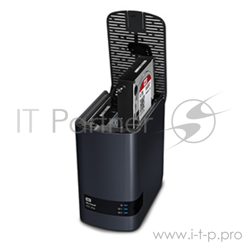Дисковый массив Western Digital WDBSHB0000NCH-EEUE My Cloud EX2 Ultra 0Tb Сетевое хранилище 2xHDD 3,5
