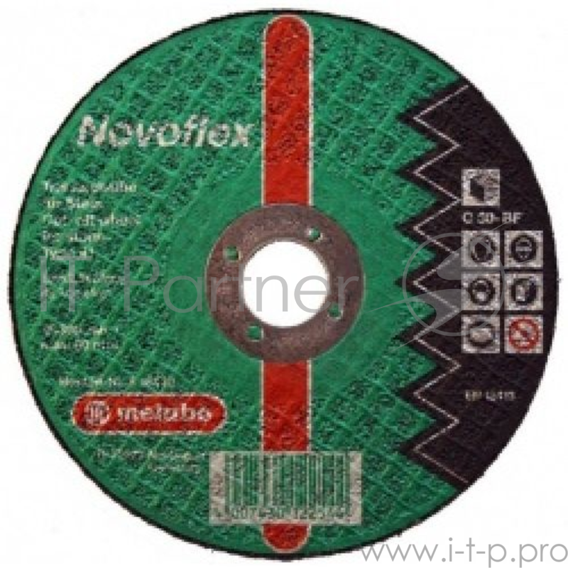 Круг отрезной METABO 616453000 камень Novoflex 230х3.0мм прямой С30
