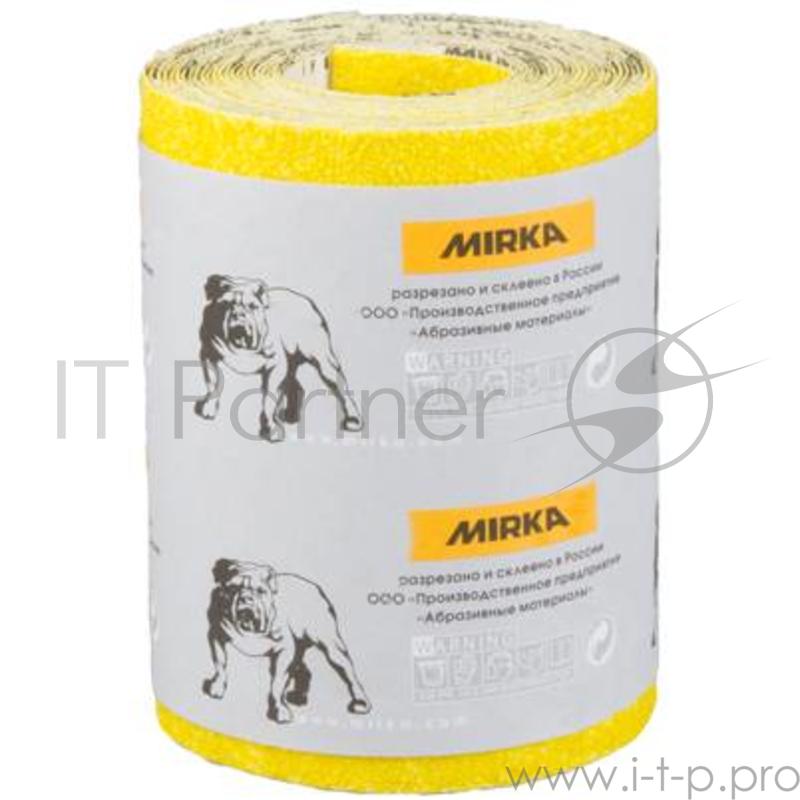 Шкурка шлифовальная в рулоне MIRKA 15481 на бумажной основе 115мм х 5м P80