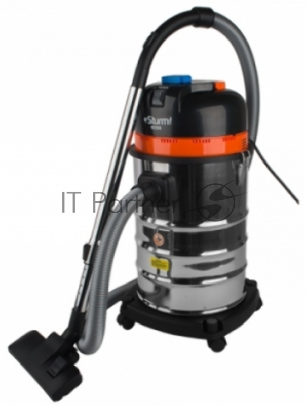 Пылесосы строительные Sturm VC7203 Промышленный пылесос 1600Вт,объём 30л,ЭЛЕКТ.РОЗЕТКА 2кВт,АВТОМАТИЧ. вкл/откл STURM! VC7203