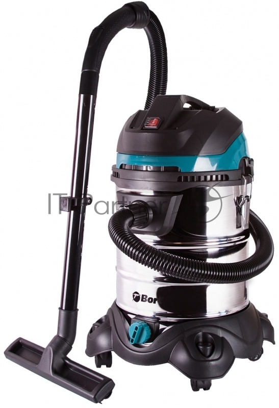 Пылесосы строительные Bort BSS-1425-PowerPlus Пылесос строительный 91272270 { 1400 Вт, вместимость 25 л, 42 л/сек, 8 кг, набор аксессуаров 7 шт }