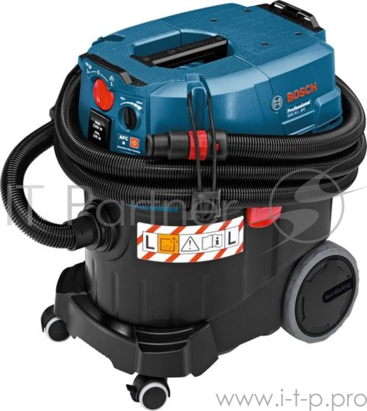 Пылесосы строительные Bosch GAS 35 L AFC Пылесос строительный 06019C3200 { 1200 Вт, 35л,254 мбар,11,6 кг }