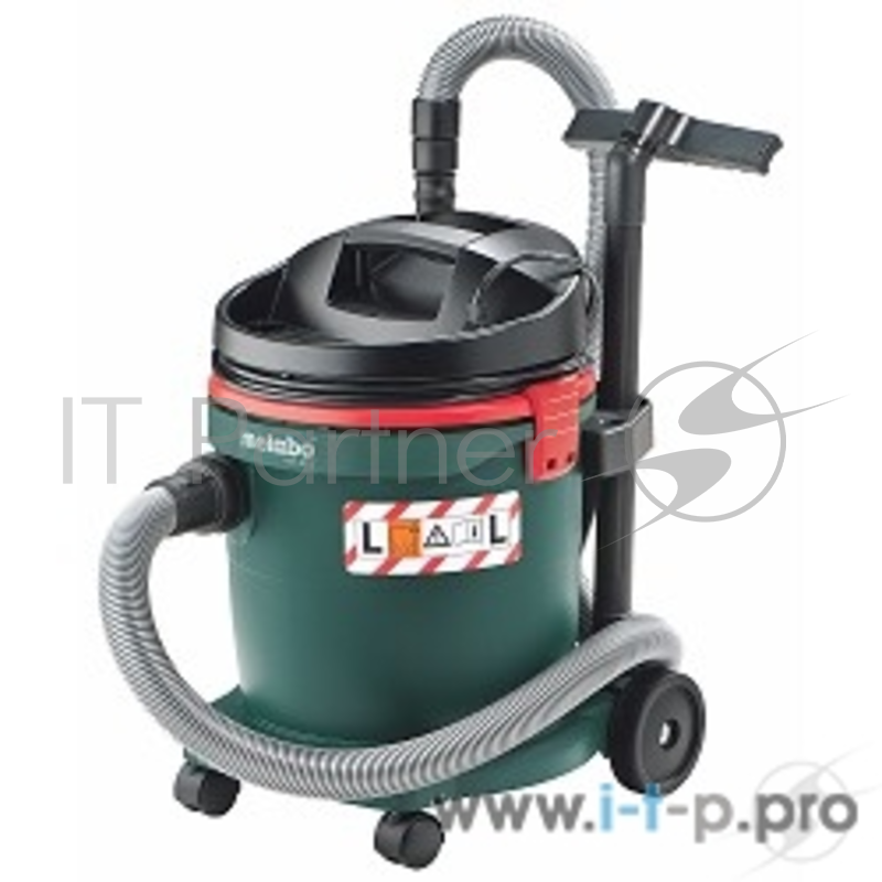 Пылесосы строительные Metabo ASA 32 L Пылесос 602013000 { 1200 вт,32л, встроен.розетка, вес 7 кг }