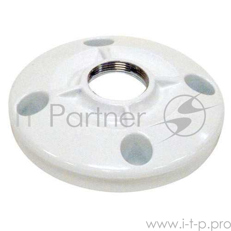 Комплект монтажный CHIEF Площадка круглая для крепления штанги проектора к потолку, 0,91 кг, нагрузка до 226,8 кг, White