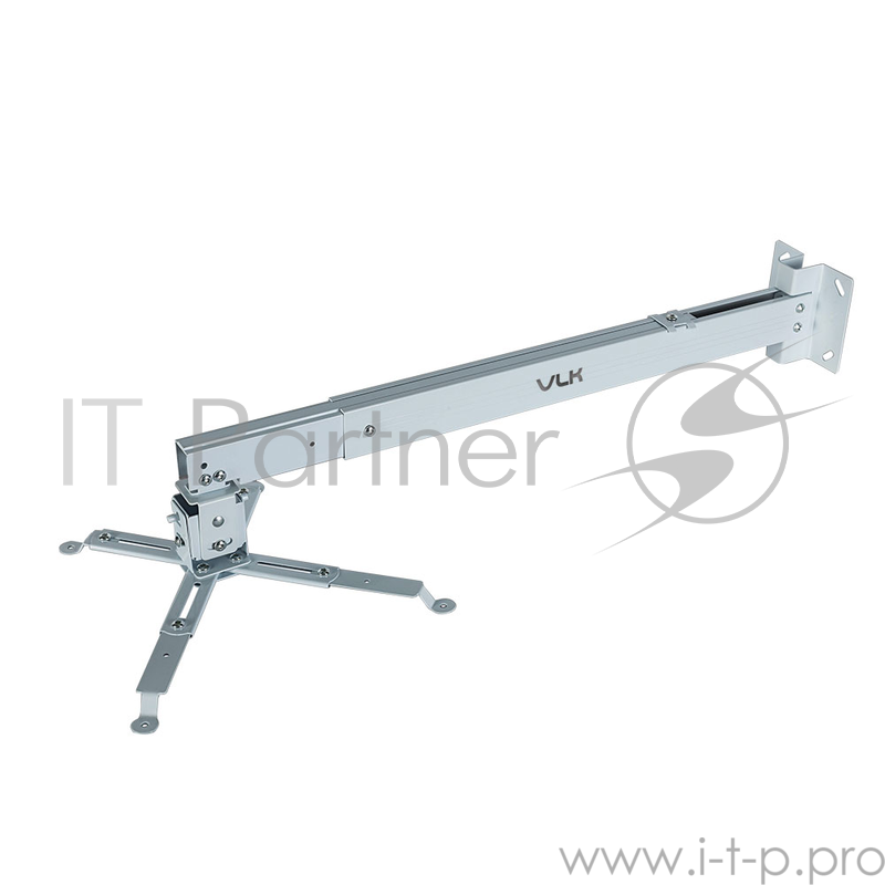 Кронштейн для проекторов VLK TRENTO-83w Белый, настенный/потолочный, max 15 кг, 3 ст своб/, наклон ±15°, от потолка 630-1000 мм