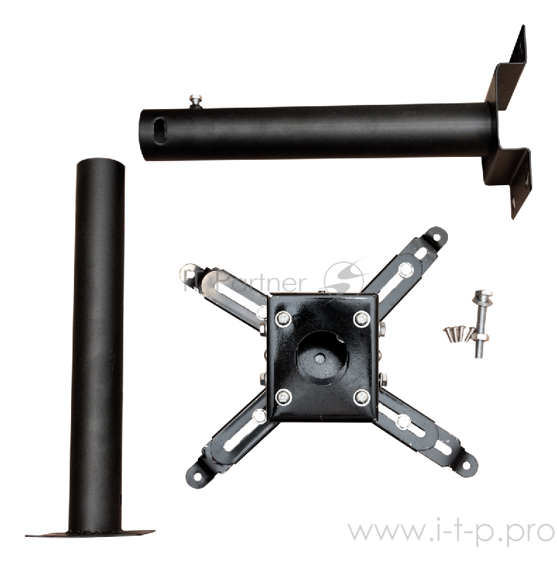 Крепление для проектора, с круглой штангой 65см, цв. черный