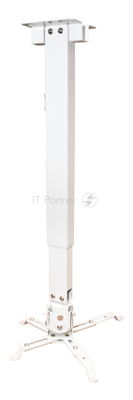 Крепление для проектора, с квадратной штангой 120см, цв. белый