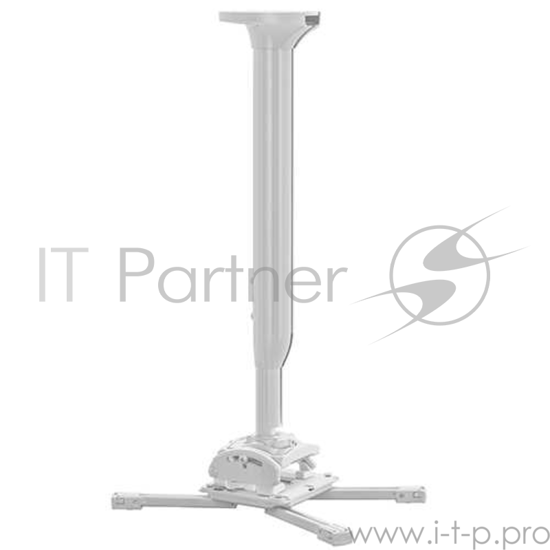 Кронштейн CHIEF Комплект монтажный для крепления проекторов к потолку универсальный, 80-135 см, нагрузка до 22 кг, white, MC045080W