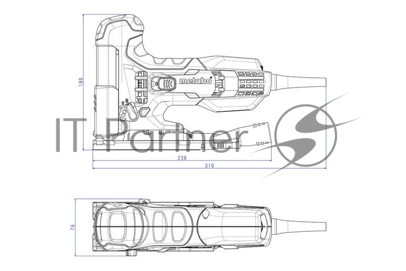 Лобзик Metabo STE 100 Quick Лобзик {710вт,маятн,эл-ка,кейс} 601100500