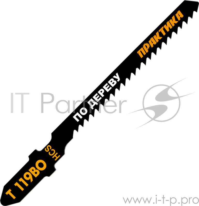 Полотно для лобзика Пилки д/лобзиков ПРАКТИКА T119BO HCS 2 шт (криволинейный рез) 034-496