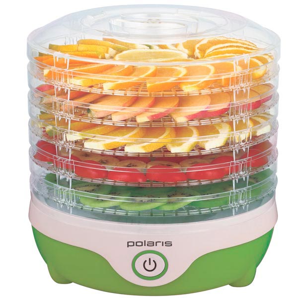 Сушка для фруктов Polaris PFD 0305 белый/зеленый