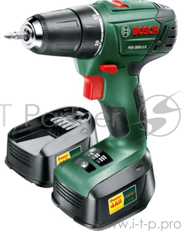 Дрель шуруповерт аккумуляторная Bosch 1800 LI-2 БЗП