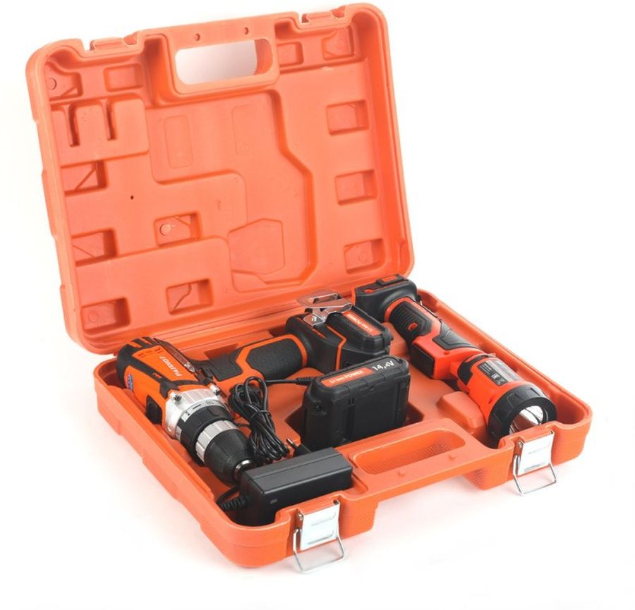 Дрель-шуруповерт Patriot BR 144Li LED аккум. патрон:быстрозажимной