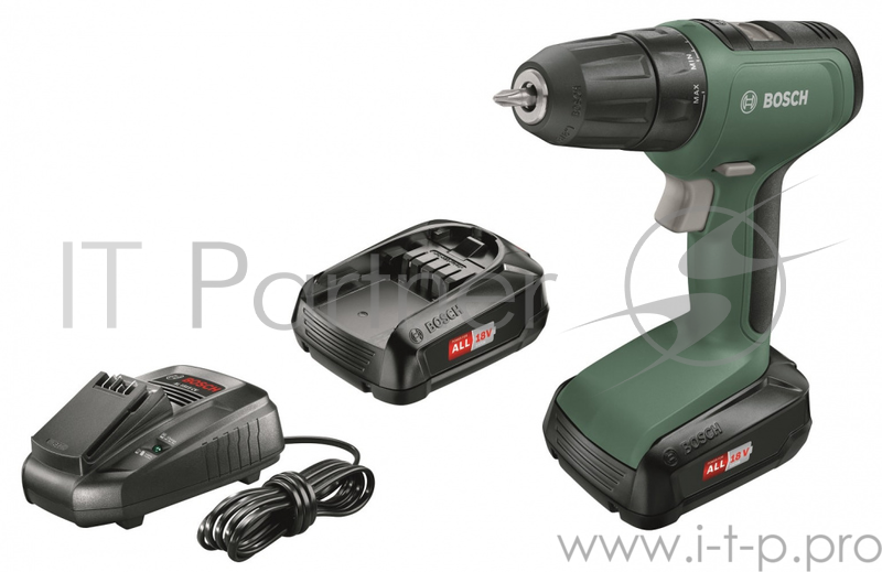 Аккумуляторная дрель-шуруповерт Bosch UniversalDrill 18 06039C8002 2 АКБ+ЗУ