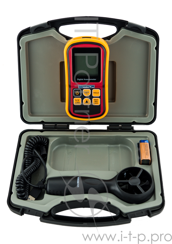 Анемометр МЕГЕОН 11006 крыльчатый цифровой