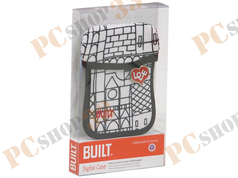 Чехол BUILT Digital Case E-DCC-GRT для цифровых устройств, Retrospective