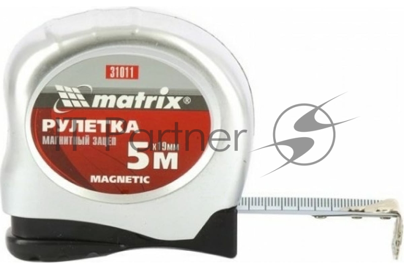 Рулетка MATRIX 31011 magnetic 5мх19мм магнитный зацеп