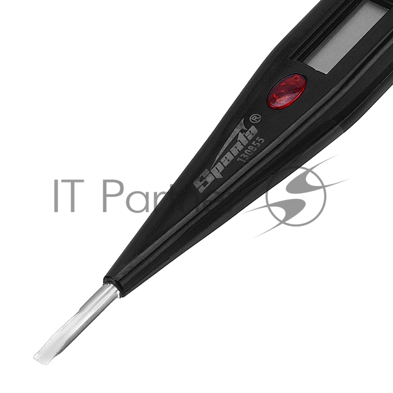 Тестер SPARTA 130855 напряжения 12–220 в жидкокристаллический дисплей с неоновой лампочкой