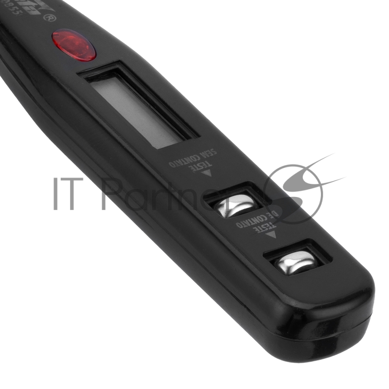 Тестер SPARTA 130855 напряжения 12–220 в жидкокристаллический дисплей с неоновой лампочкой